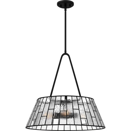Quoizel Pendant Pendant 4 Lights Matte Black QP6176MBK